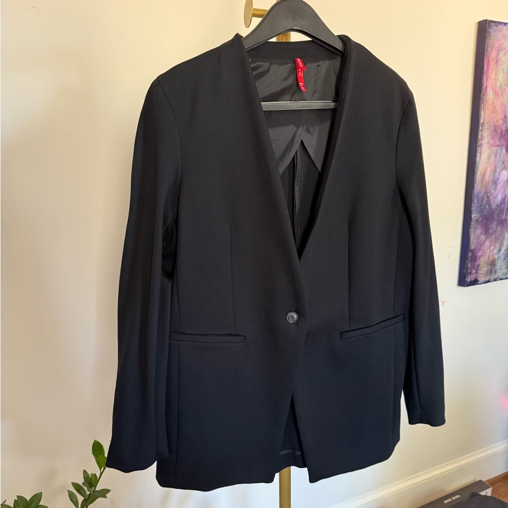 Spanx Perfect Collarless Blazer Black